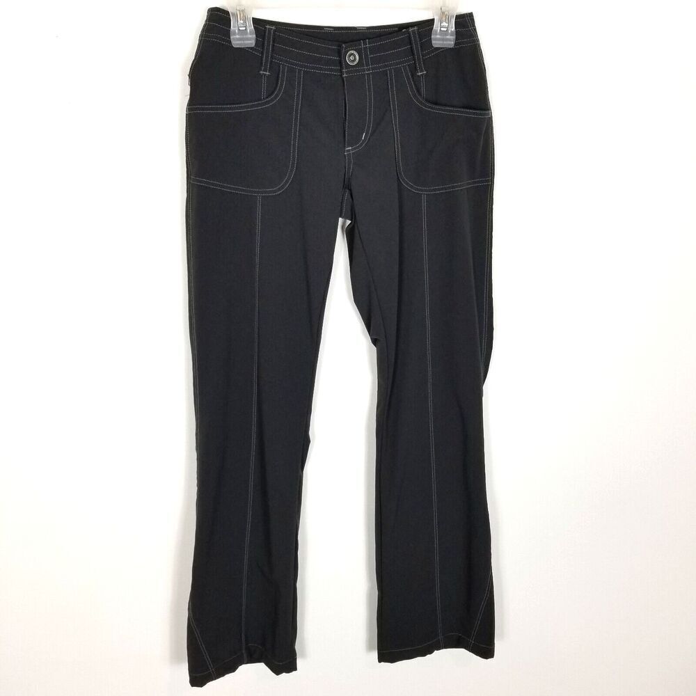 Kuhl Women Mountain Culture Hiking Pants Sz 2 Reg Gray Outdoor Casual Nylon‎